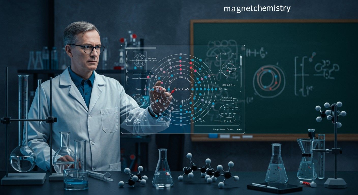 Az elektronkonfiguráció meghatározza a molekulák mágneses tulajdonságait.