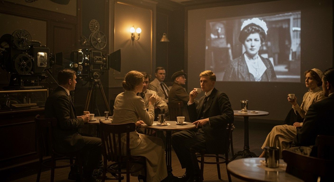 A Grand Café volt az első mozi bemutatóhelye.