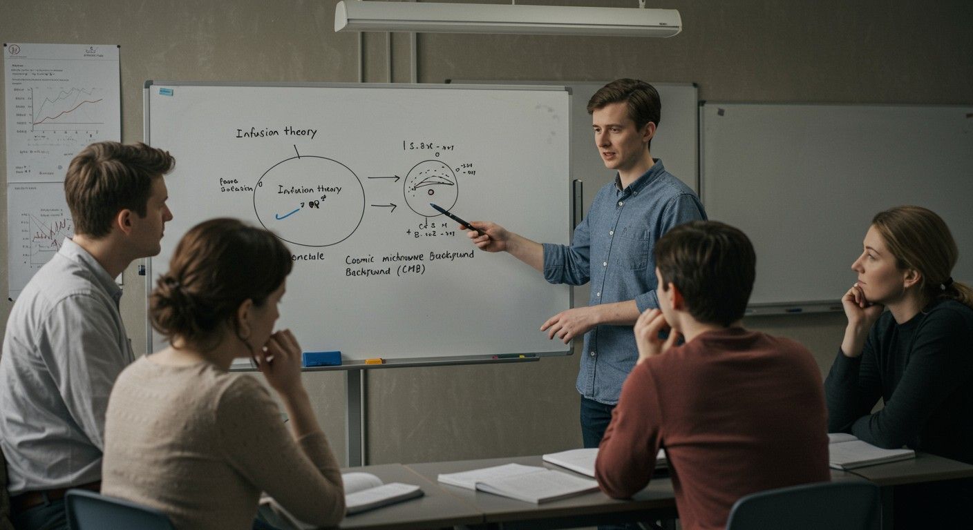 Az infláció serkentette a CMB egyenletes eloszlását.