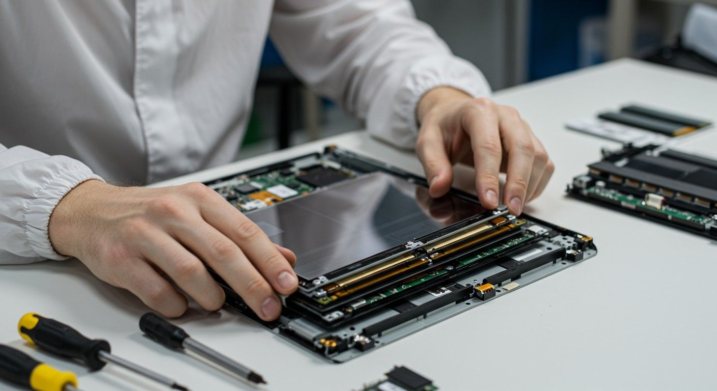 Az LCD TFT képernyők színszórásra alapozva működnek.