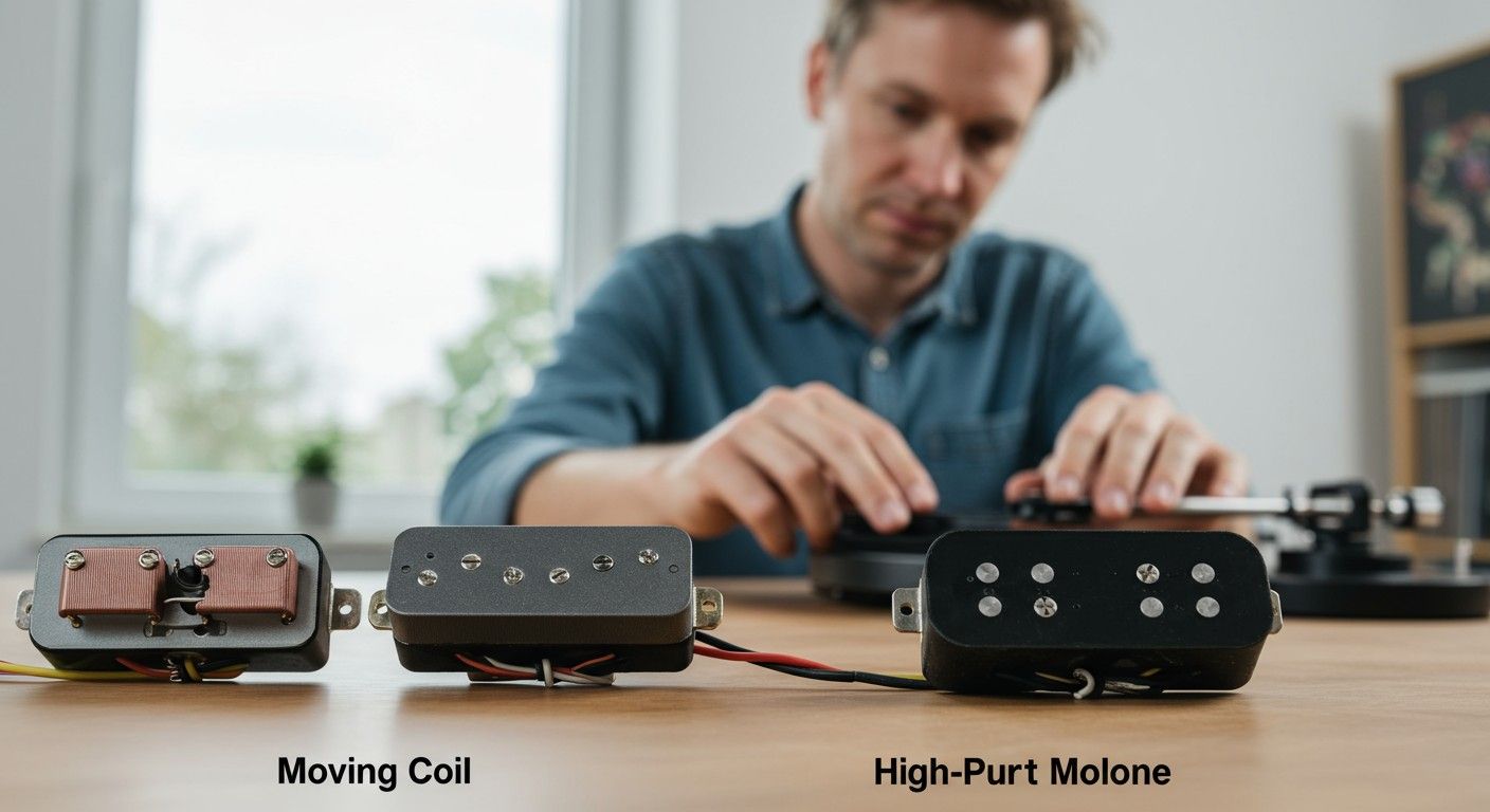 Az MC hangszedők kimeneti szintje befolyásolja a hangminőséget.