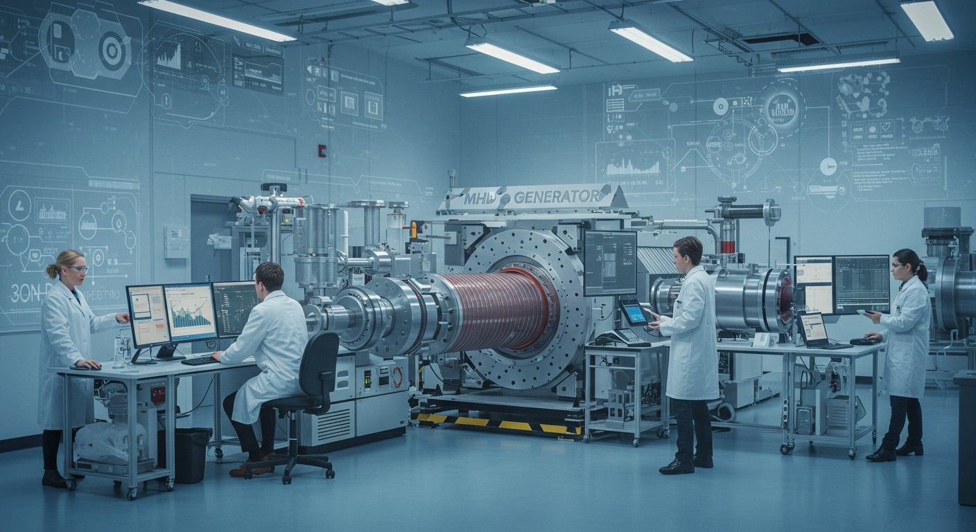 Az MHD-generátorok zöldenergia-újítási lehetőségeket kínálnak.