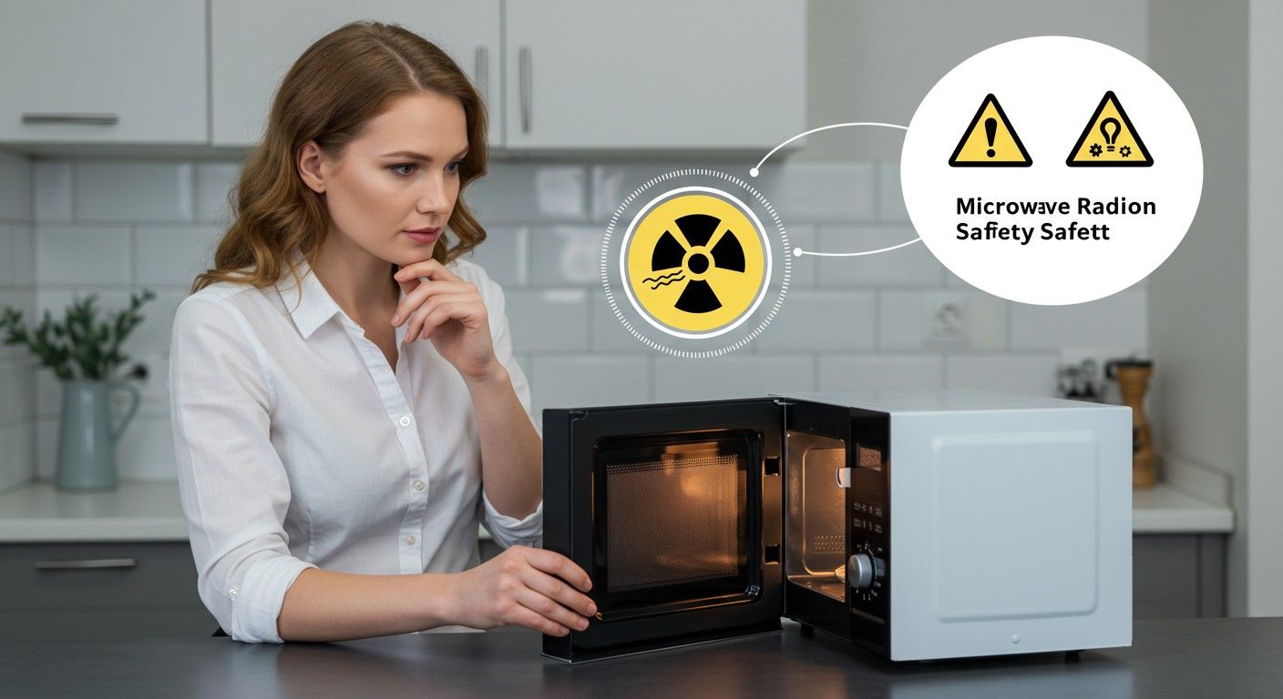 A mikrohullámú sugárzás biztonságos, ha megfelelően használják.
