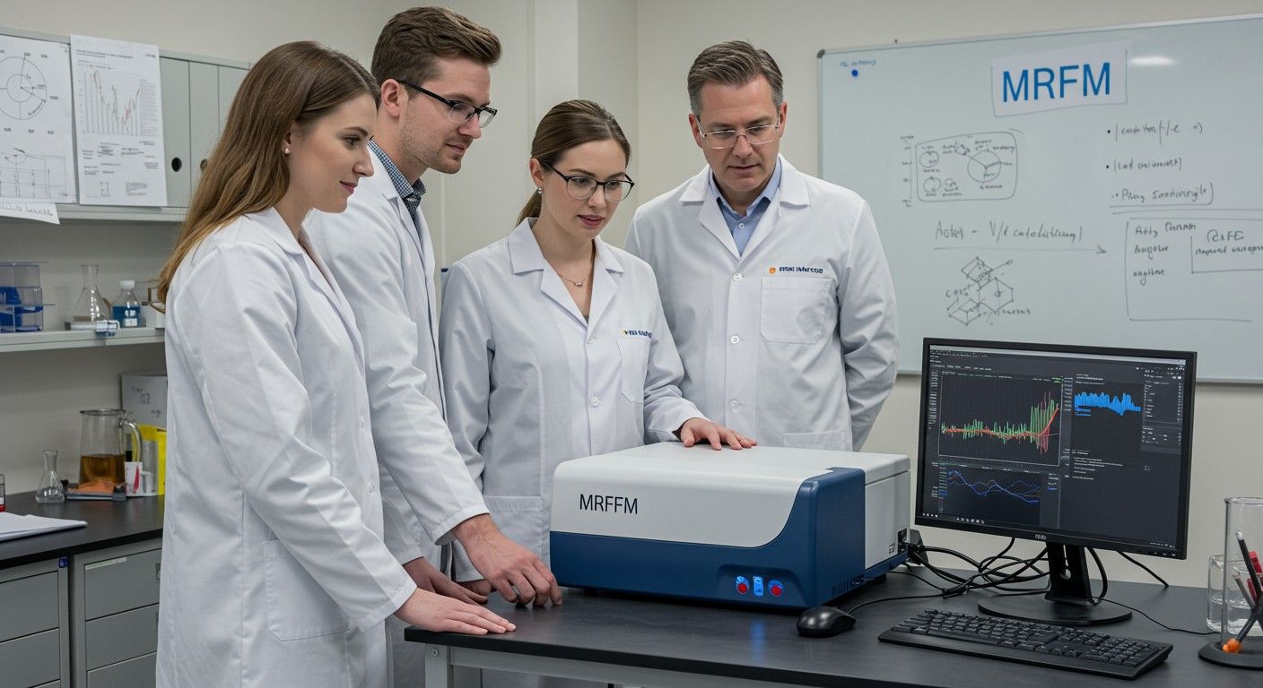 Az MRFM a mágneses rezonancia és a nanoanyagok ötvözése.