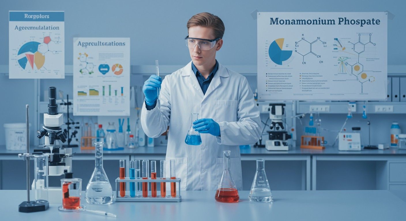 A monoammónium-foszfát nélkülözhetetlen a növényi tápanyagellátásban.