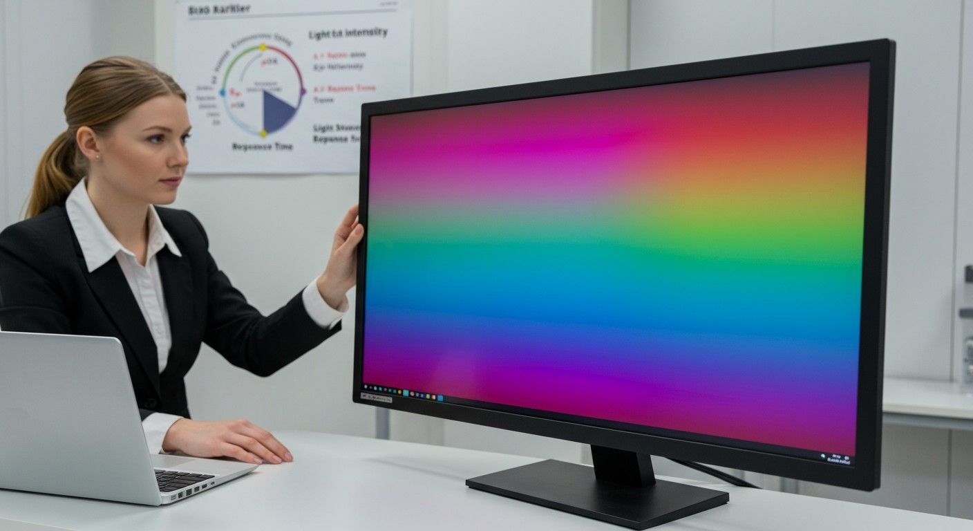 A kontrasztarány javítja a képminőséget és láthatóságot.