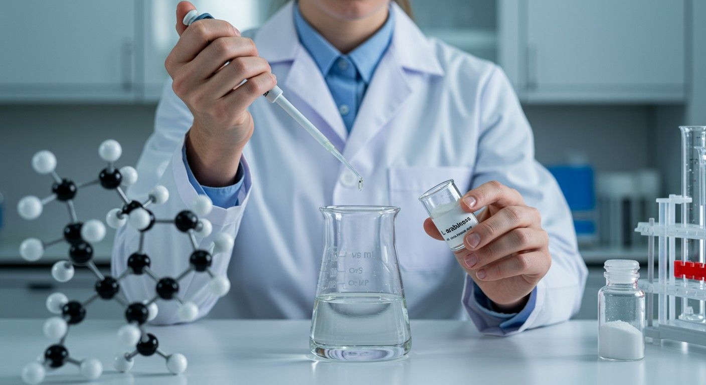 Az L-arabinóz vízben jól oldódó monoszacharid.