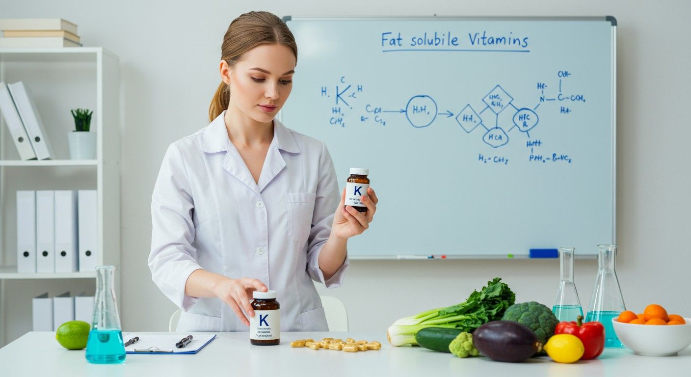 A K-vitamin hiánya véralvadási problémákat okozhat.