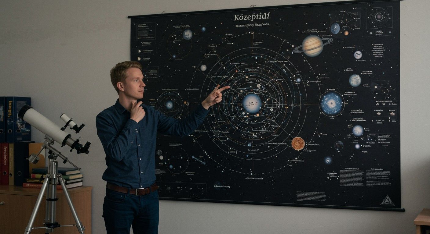 A középidő segít a csillagászi események időzítésében.