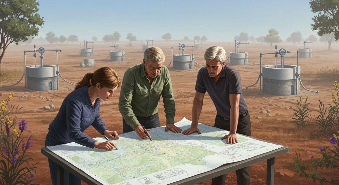 A hidrogeológiai modellezés segíti a vízkivétel optimalizálását.