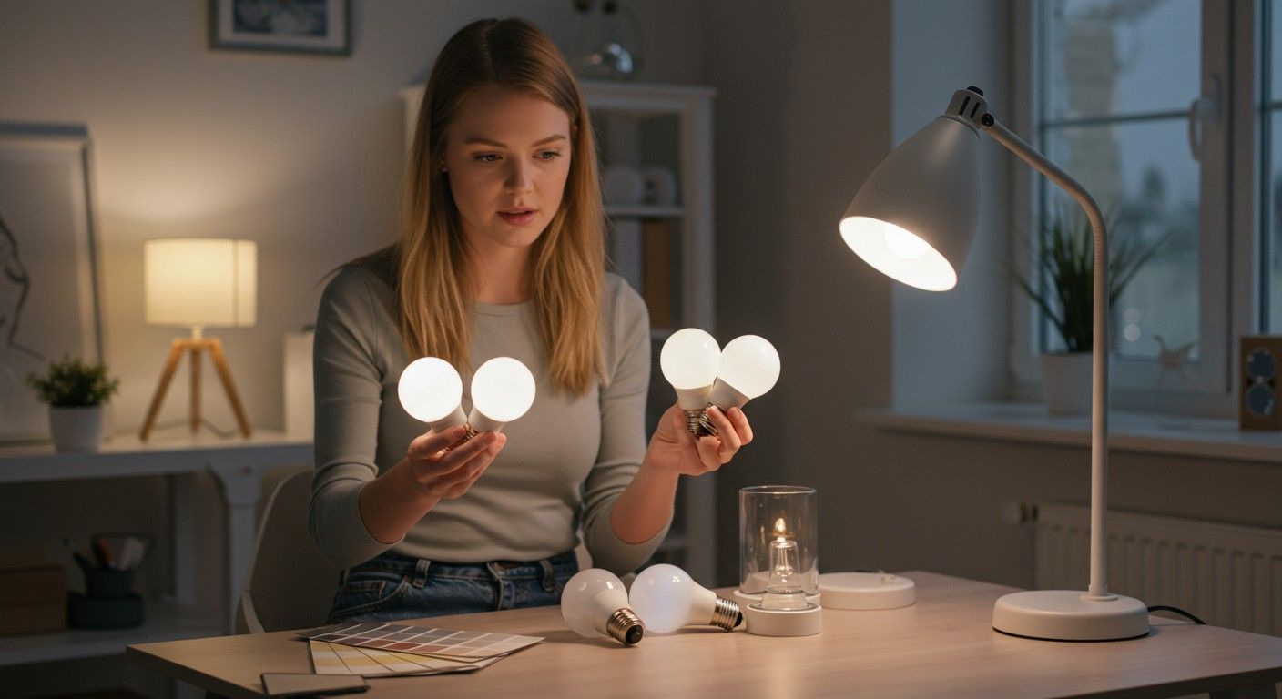 A lumenerősség kiválasztásánál figyeljünk a helyiség méretére!