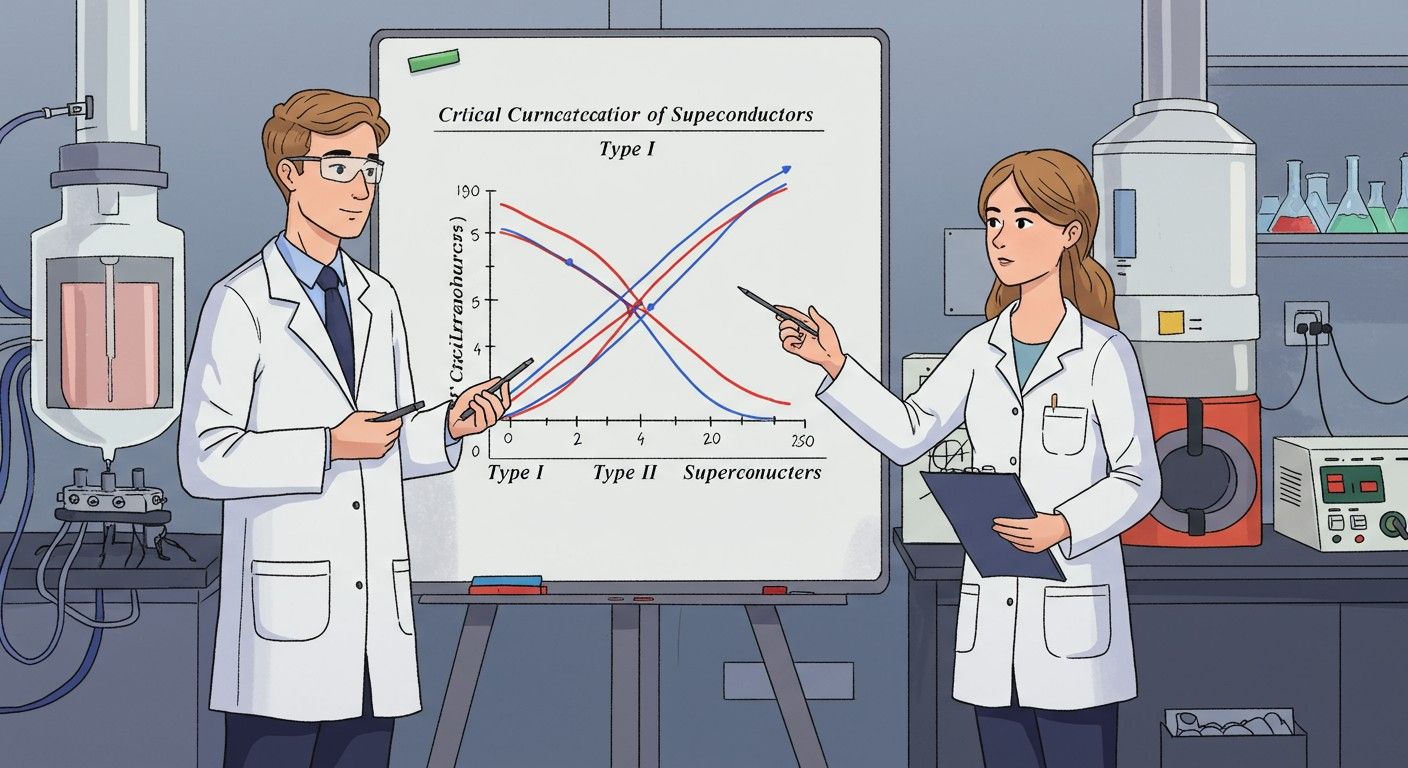 Az I. típusú szupravezetők kritikus áramuk alacsonyabb.