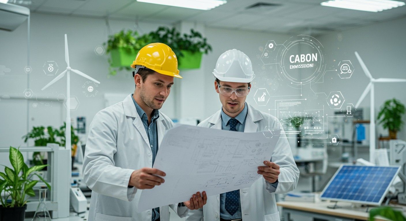Az ipari kibocsátások csökkentése innovatív zöld technológiákat igényel.