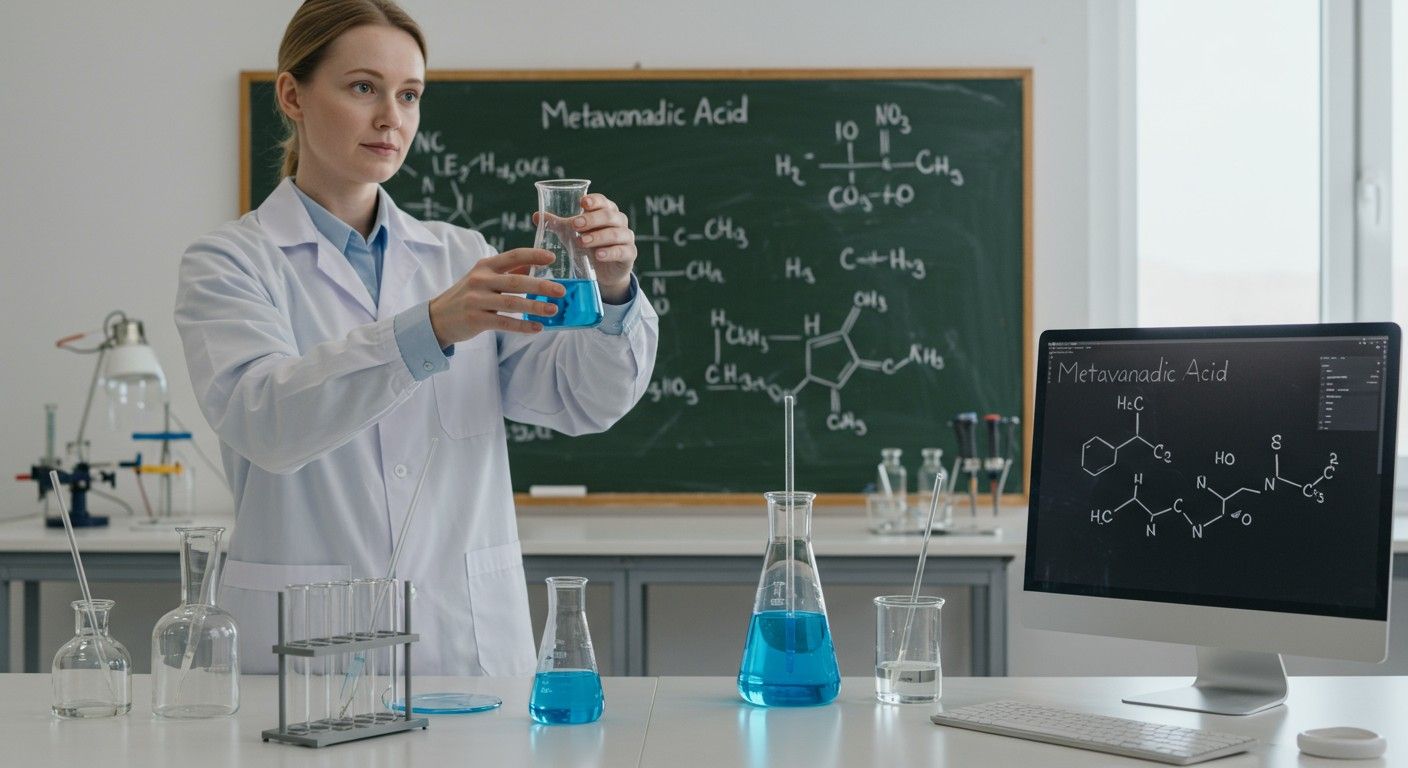 A metavanádiumsav nanotechnológiában való alkalmazásának lehetőségei ígéretesek.