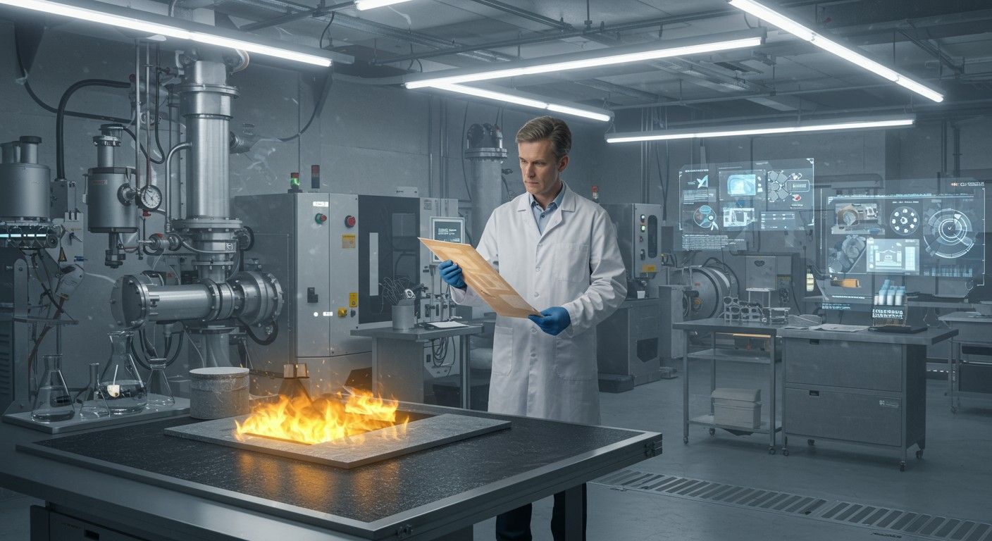 A nanotechnológia forradalmasítja a lángálló anyagok fejlesztését.