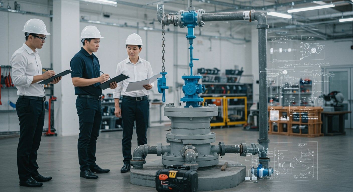 A kútcsoport karbantartása a vízminőség fenntartásához elengedhetetlen.