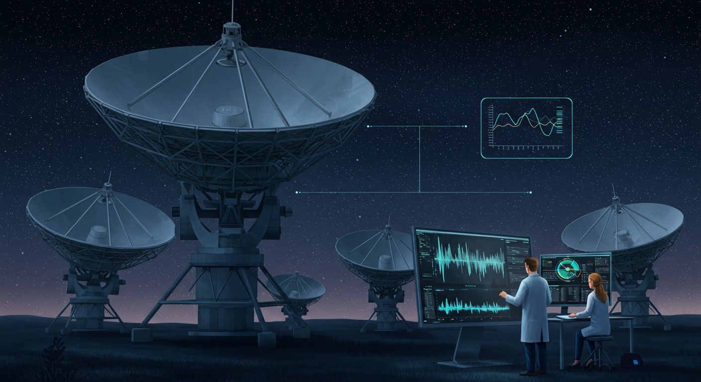 A VLBI pontos képképzéshez nagy számítási teljesítmény szükséges.