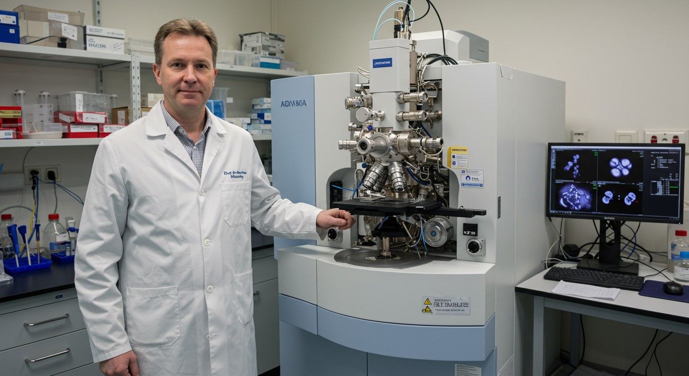 A krió-elektronmikroszkópia részletes képeket ad biomolekulákról.