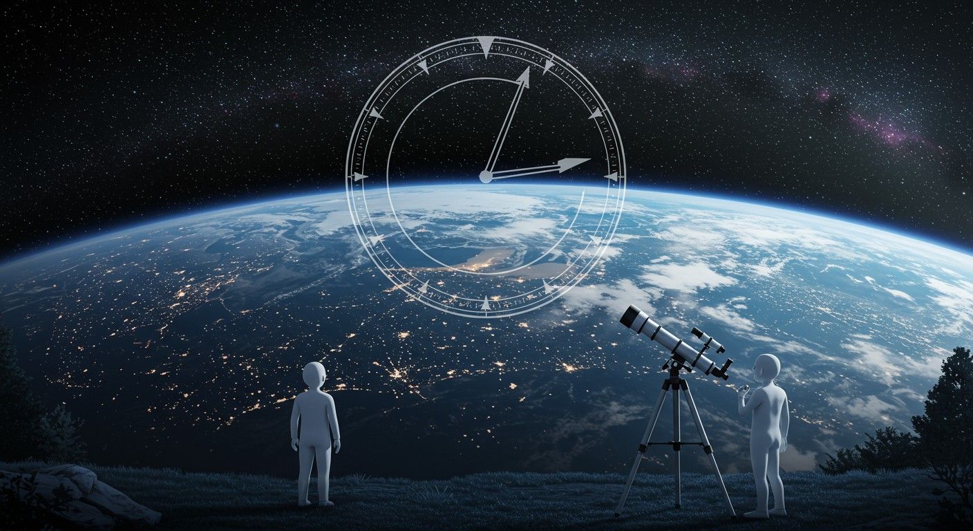 A Föld forgásának szabálytalanságai hatással vannak az időmérésre.