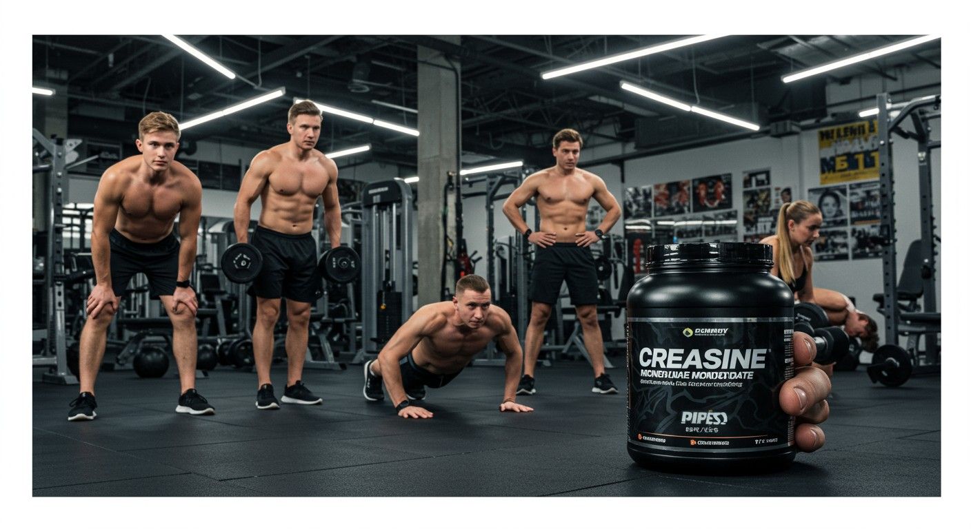 A kreatin-monohidrát növeli az izomerőt és állóképességet.