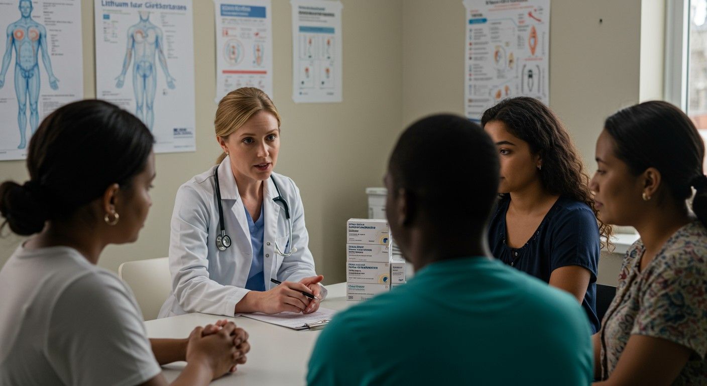 A lítium-karbonát hatása gyermekekre és idősekre eltérő lehet.