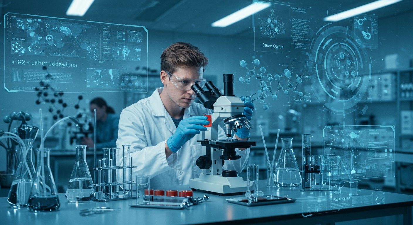 A lítium-oxid innovációja kulcsfontosságú az energiatárolásban.