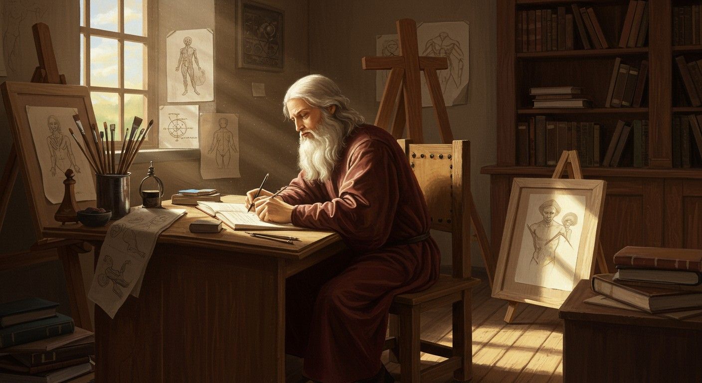 Leonardo a megfigyelés és kísérletezés mestere volt.