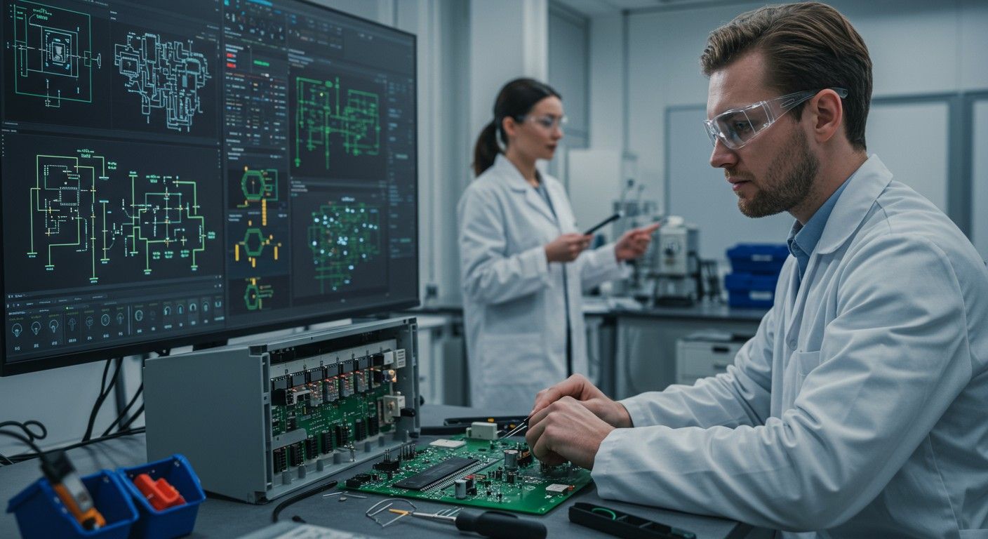 A logikai áramkörök az ipari automatizálásban kiemelkedő szerepet játszanak.