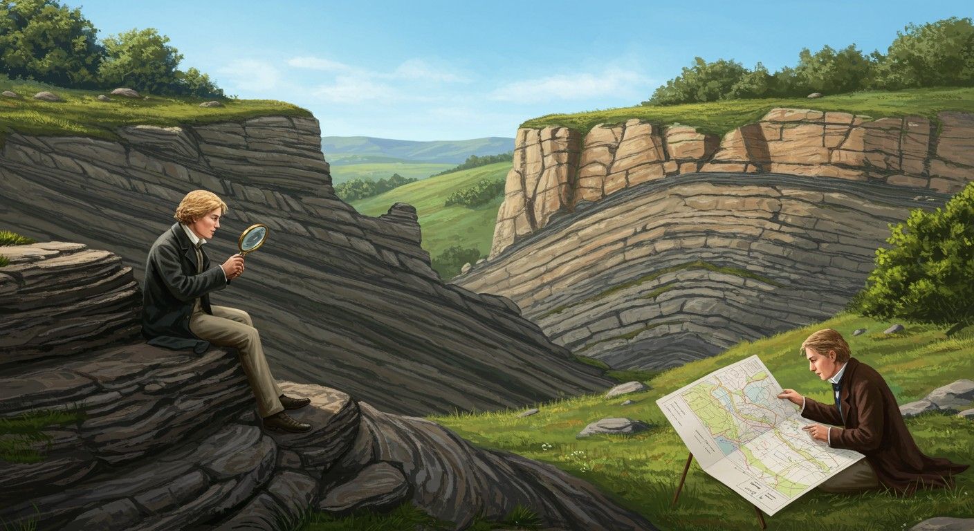 Lyell munkássága megalapozta a modernebb geológiai elméleteket.