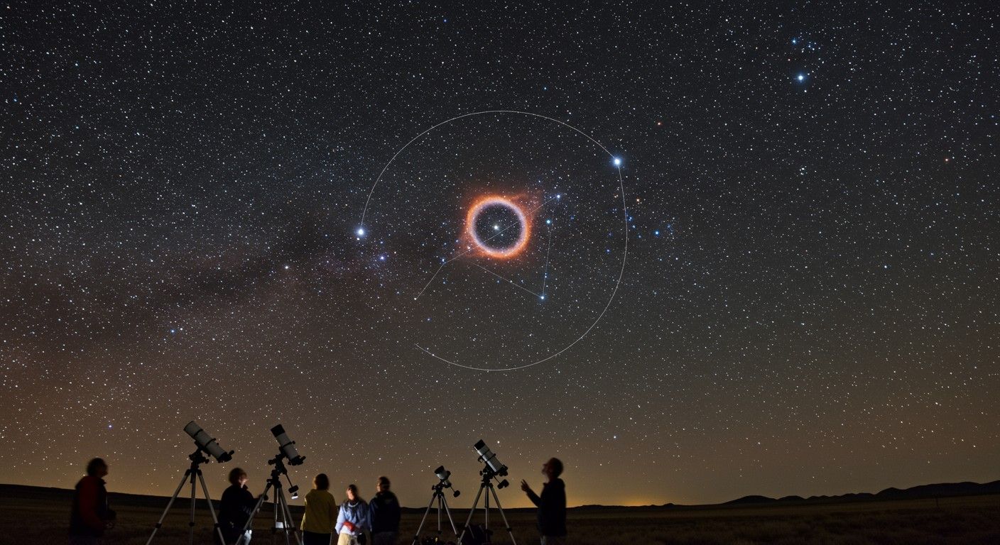 A Gyűrűs-köd fényes középpontja a planetáris ködöknek.
