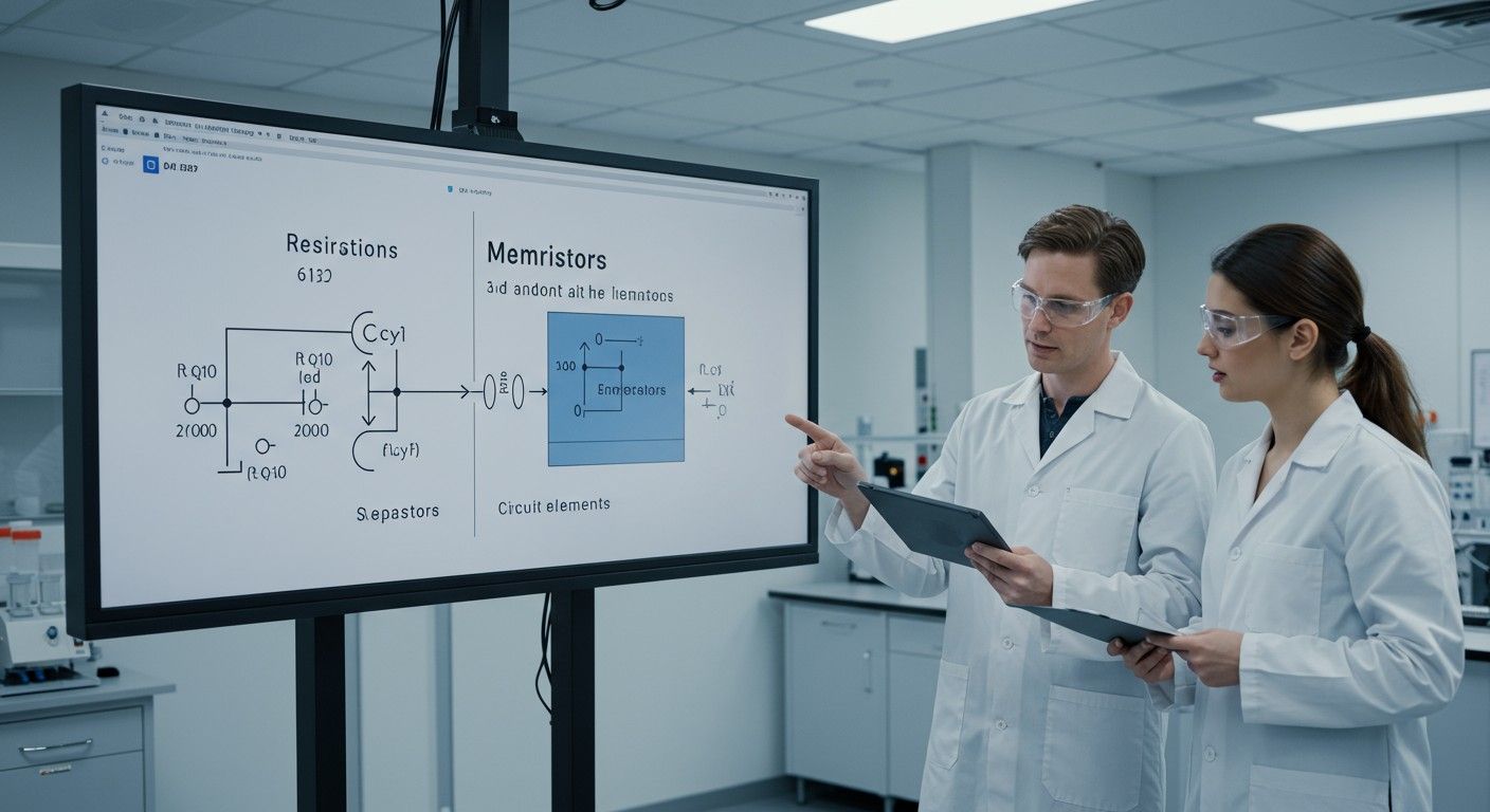 A memrisztorok kisebb energiafogyasztásúak, mint a hagyományos elemek.