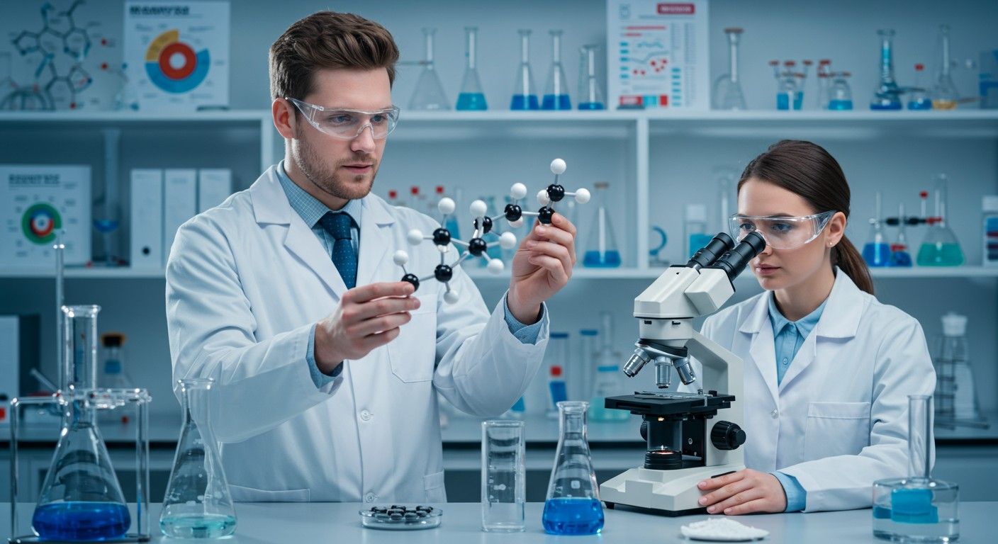 A mezővegyületek analízise kulcsfontosságú az izomerek azonosításában.