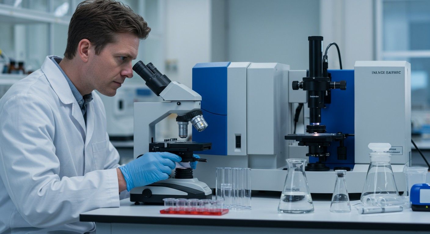 A mikroszkópos technikák a láthatatlan anyagok részleteit tárják fel.