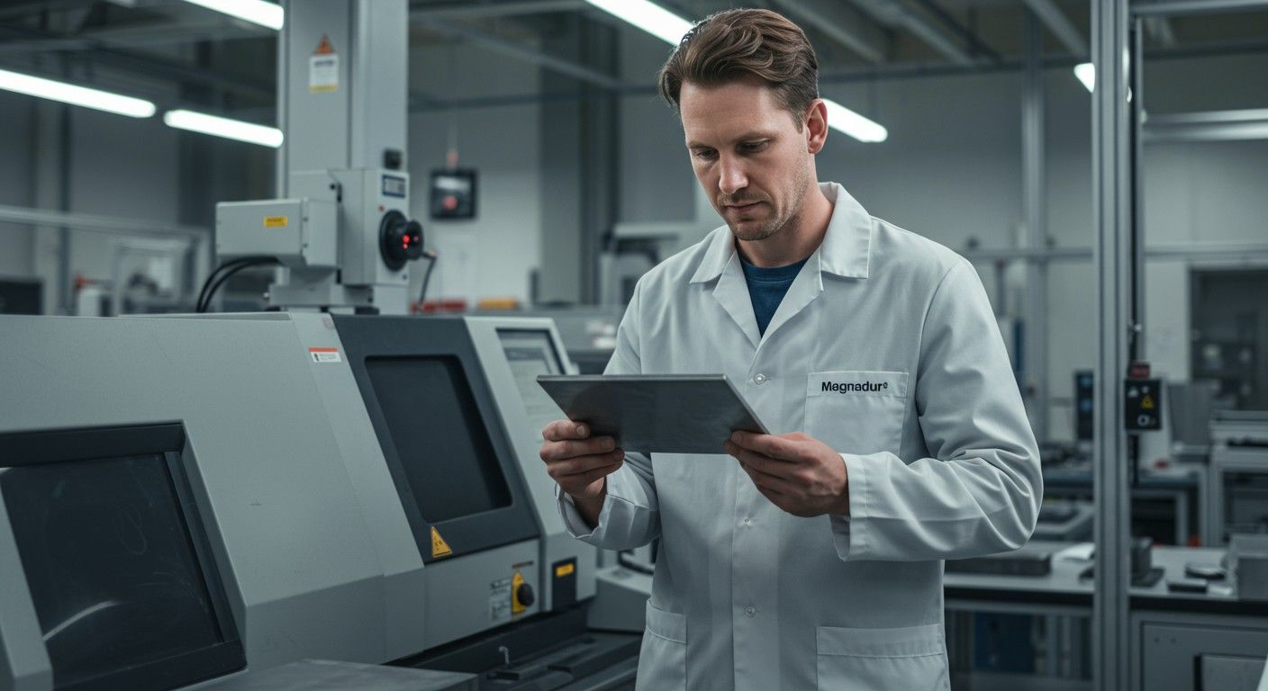 A Magnadur gyártása szigorú minőségellenőrzési szabványok szerint történik.