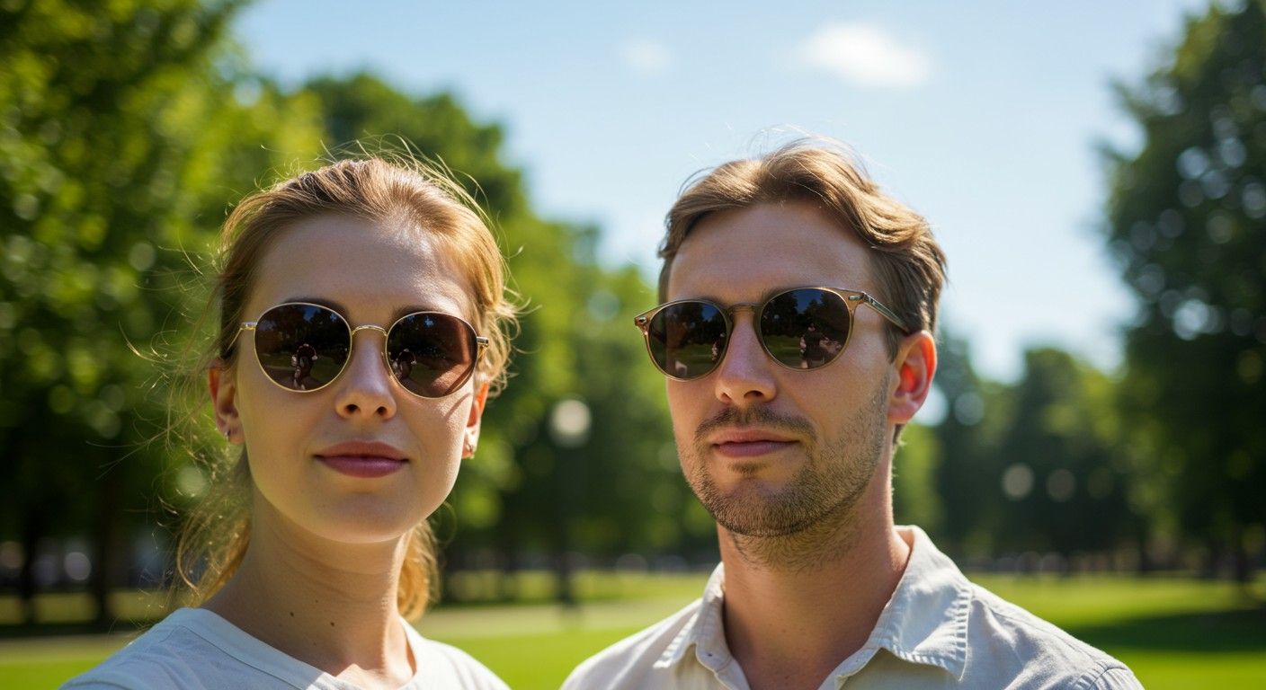 A napszemüveg nem csak divat, hanem szemvédő eszköz.