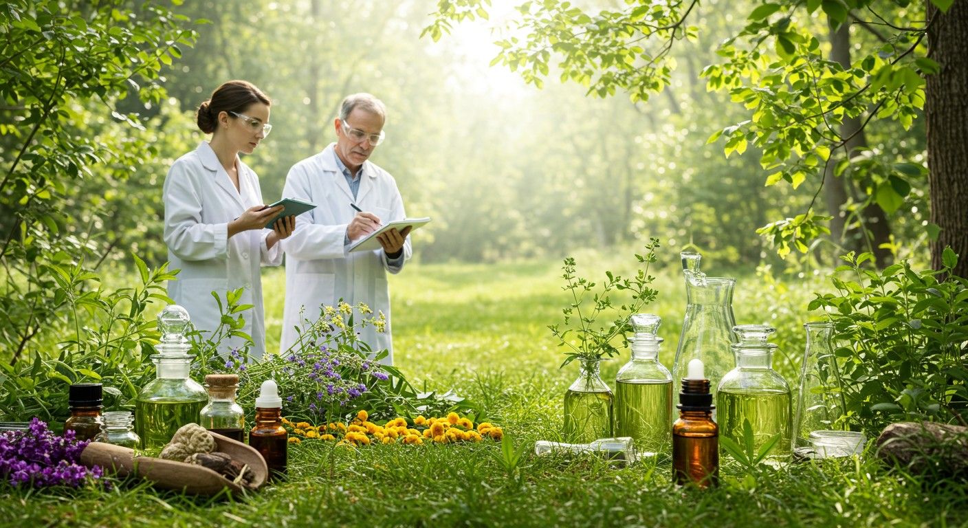 A monoterpének esszenciális olajokban bioaktív hatású vegyületek.