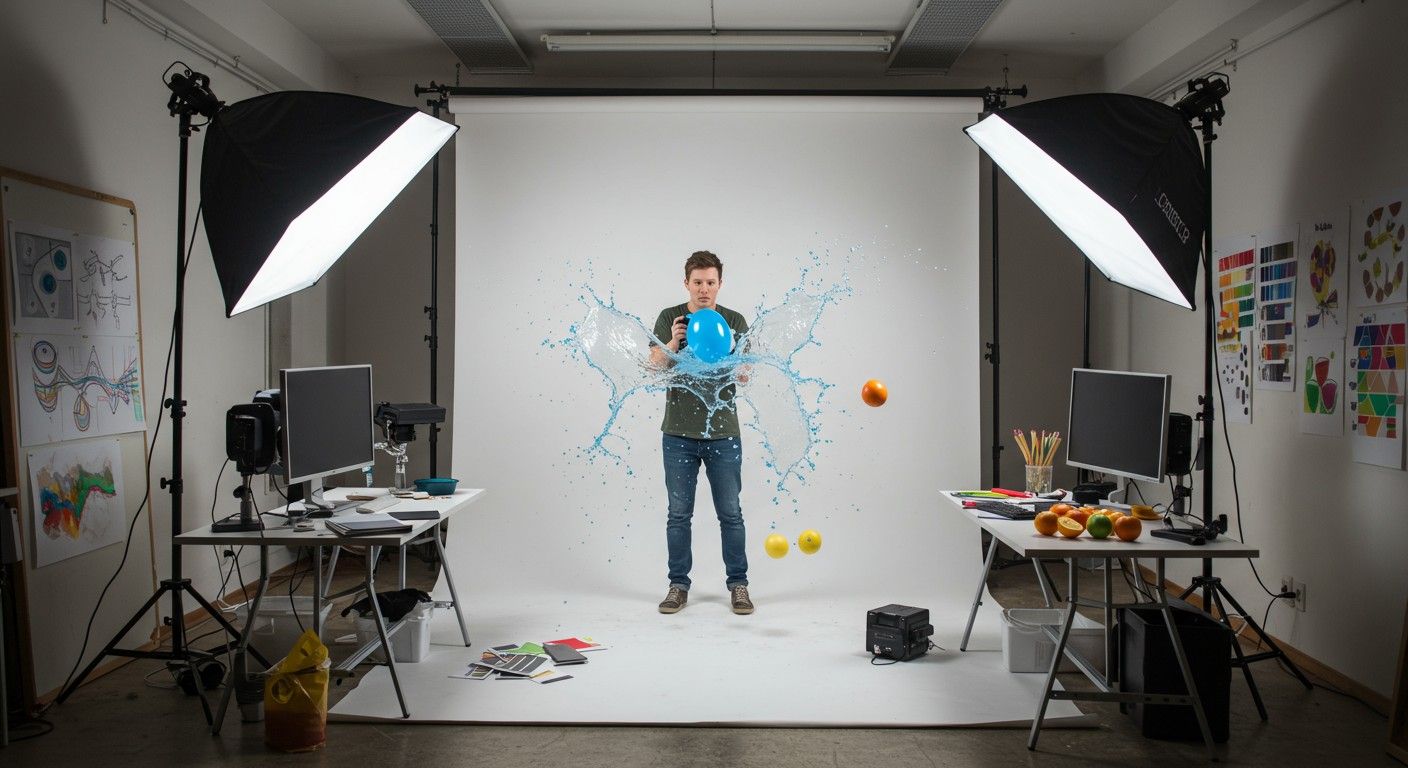 A nagysebességű fényképezés művészeti hatása lenyűgöző és innovatív.