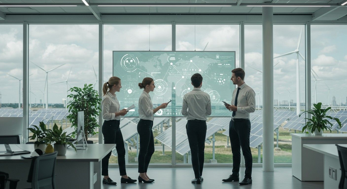 Az okoshálózatok lehetővé teszik a hatékony energiafogyasztást.