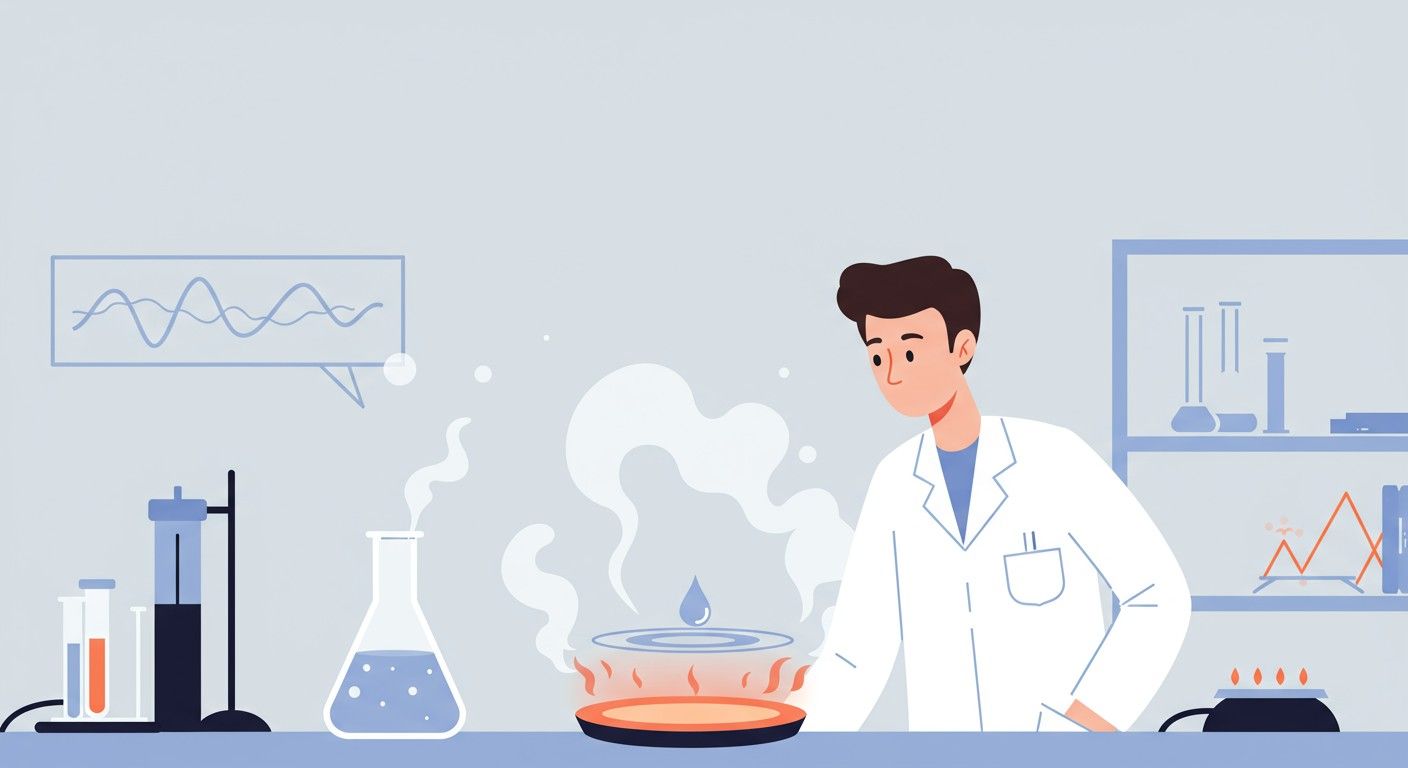 A Leidenfrost-jelenség a hővezetés és párolgás összefüggését mutatja.