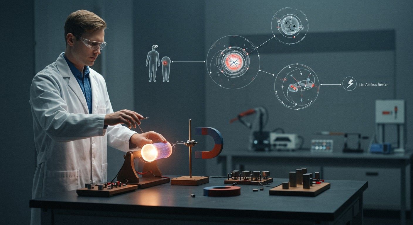 A mágnesesség alapvető szerepet játszik a technológiai fejlődésben.