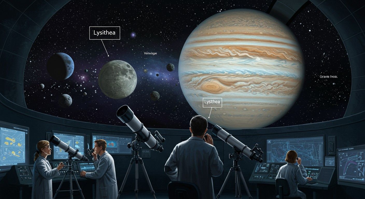 Jupiter holdjai között Lysithea az egyik legkülönösebb.