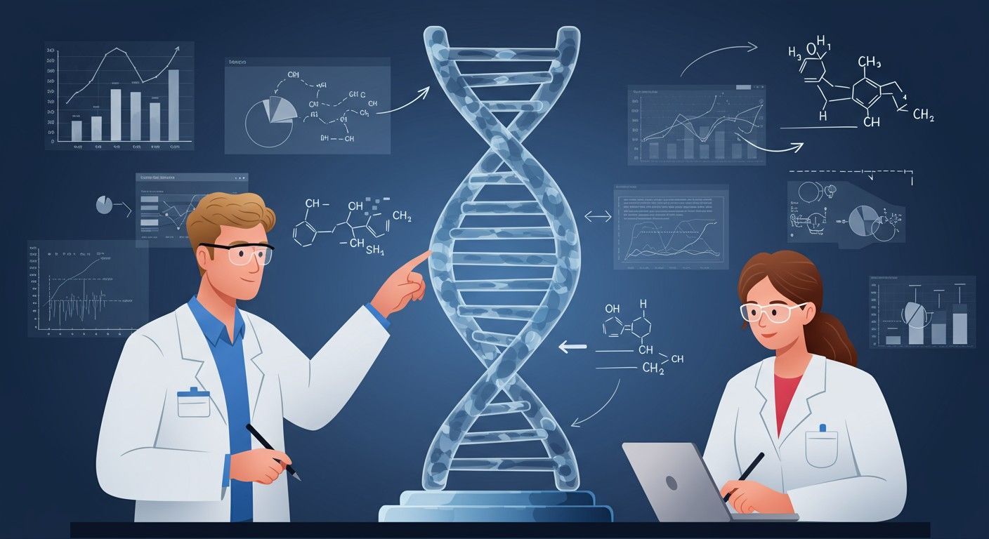 A pleitrópia és episztázis komplex genetikai kölcsönhatásokat mutat.