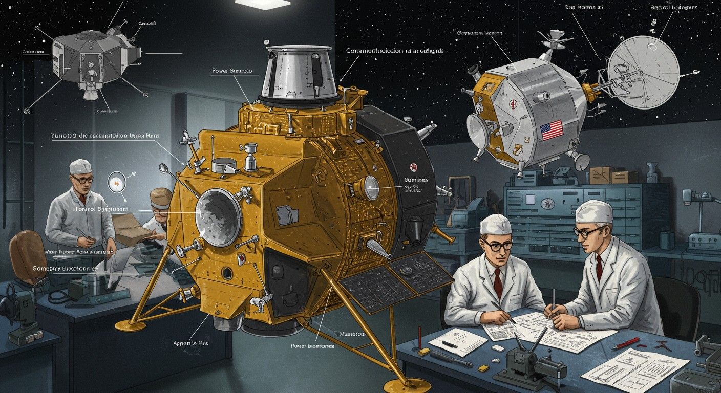 A Luna-3 innovatív kamerája forradalmasította a Hold-kutatást.
