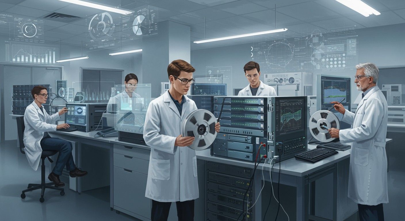 A mágnesszalag innovatív megoldásai javítják az adattárolás hatékonyságát.