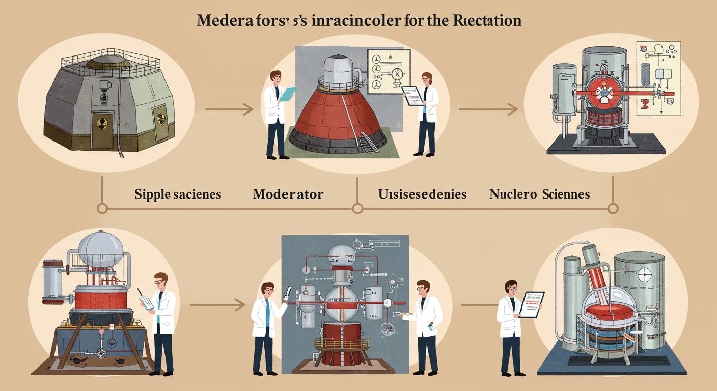 A moderátor fejlődése kulcsfontosságú az atomreaktorok biztonságában.