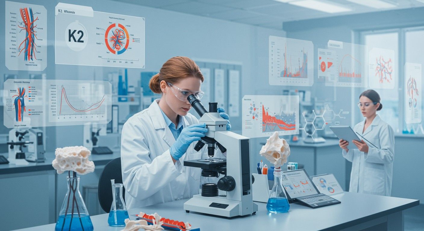 A K2-vitamin potenciálisan javítja a szív- és érrendszeri egészséget.