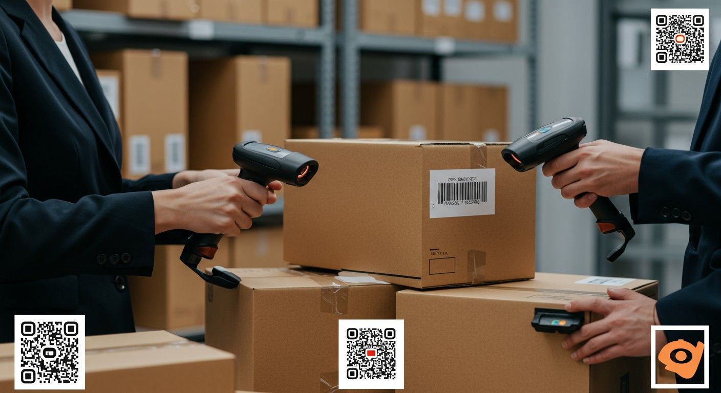 A QR kódok gyorsítják az információk cseréjét logisztikában.