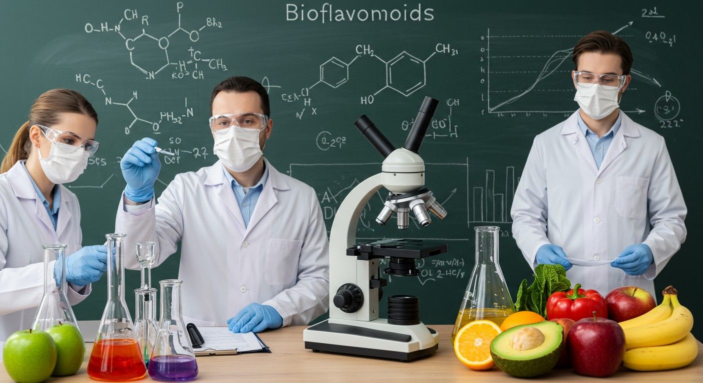 A bioflavonoidok antioxidáns hatásuk révén támogatják az egészséget.