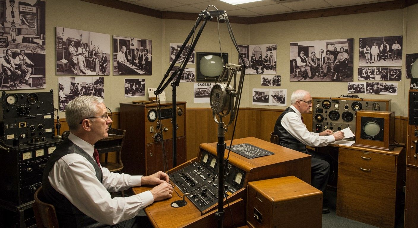 A rádió és televízió előtti időszak technikai áttörései.