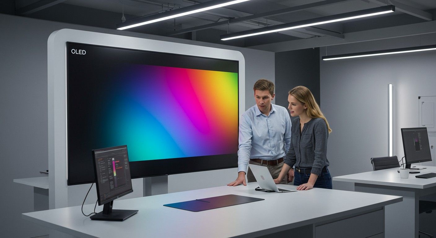 Az OLED technológia jövője a flexibilis és hajlékony kijelzőkben rejlik.